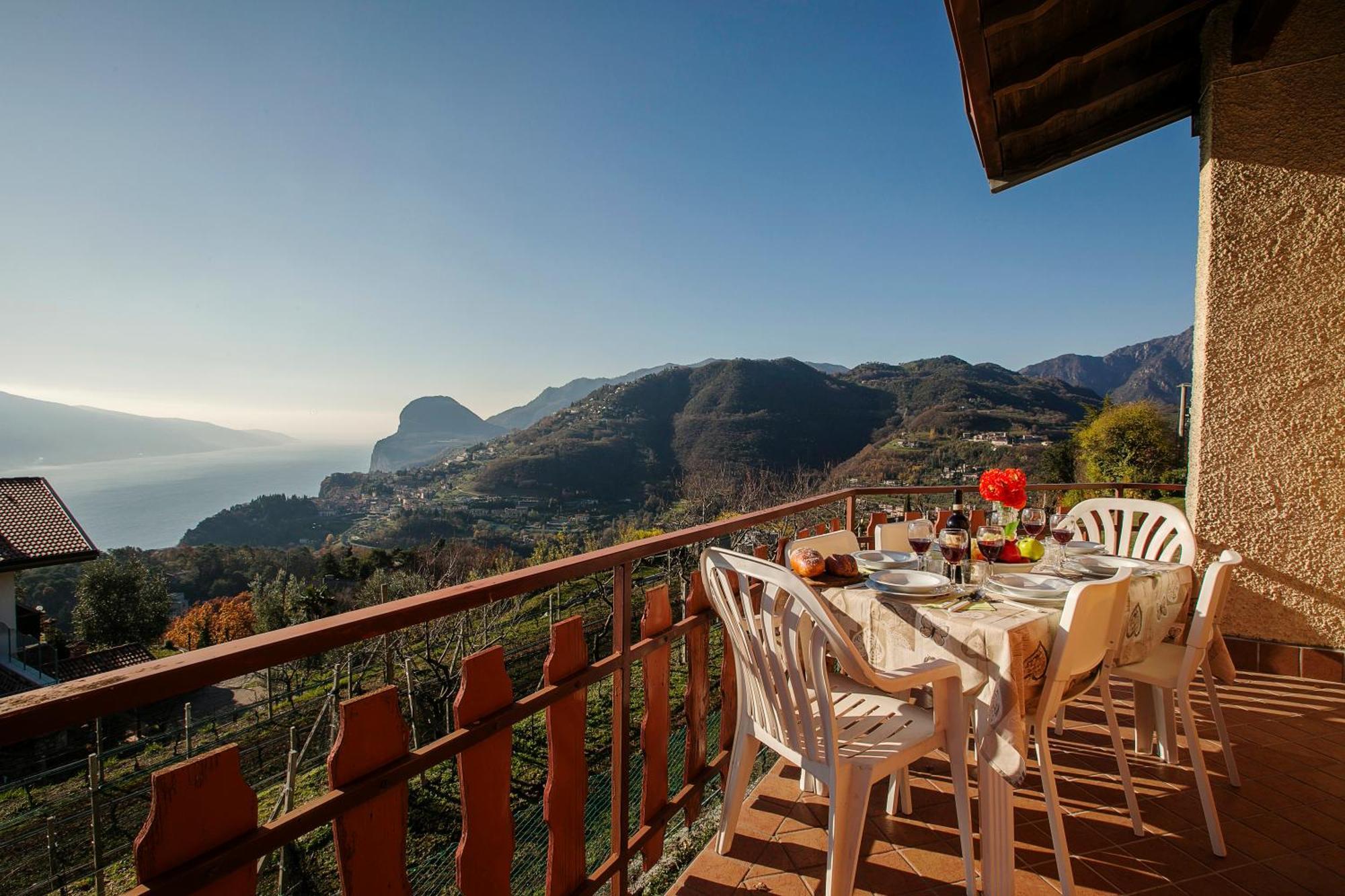 Balcone Panoramico Sul Garda - Happy Rentals Tremosine ภายนอก รูปภาพ